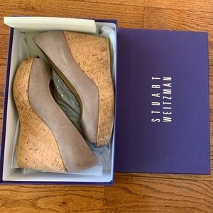 Stuart Weitzman ANNA haze suede 6.5